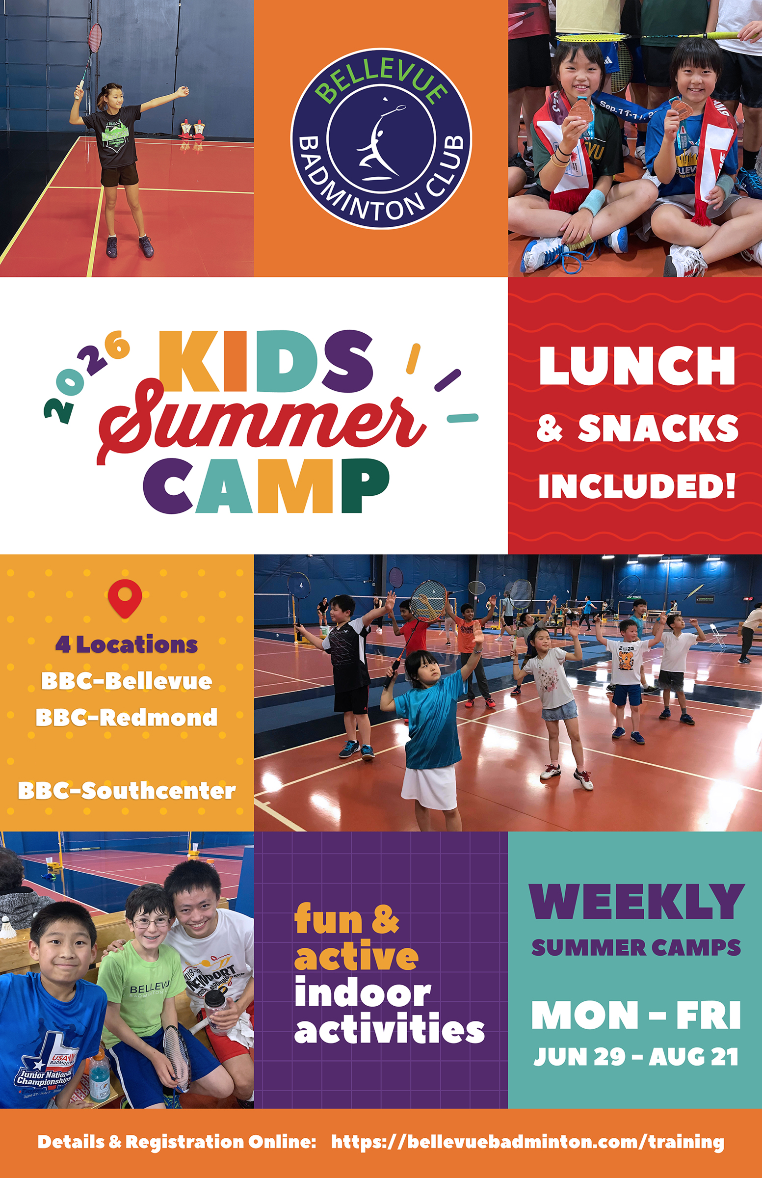 2026 Summer Camp Flyer